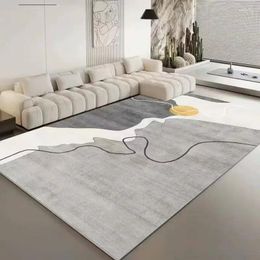 Carpets Nordic Living Room Carpet Simple And Thickened Sofa Coffee Table Rug Bedside Floor Mats For Household Bedrooms Home Decor