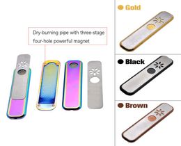 The stainless steel Genius Pipe dry Tobacco Smoke Suit Metal Pipes mini smoking accessories come with gift box8570855