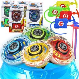 4D Beyblades Infinity Nado 3 Crack Series 2 In1 Split Transforming Metal Gyro Battle Spinning Top with Launcher Anime Kids Toy Gift Q240430