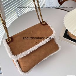 ysllbag Bag Yslbags Fluffy Niki Luxury Chain Designer Brand Fashion Bags Handbags High Quality Crossbody Women Letter Purse Phone Bag Artwork