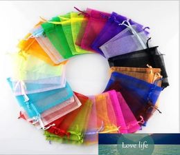 79cm Jewellery Bags MIXED Organza Jewellery Wedding Party Xmas Gift Bags Spot Plain Yarn Candy Bags Eugen Gauze Bag7926189