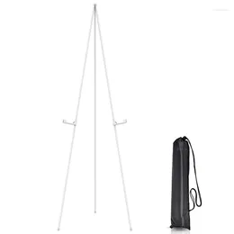 Jewellery Pouches Easel Stand Collapsable Portable Poster White For Display Wedding Sign & Holder