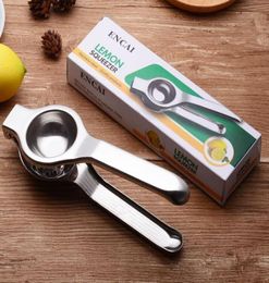 Stainless Steel Lemon Squeezer Tools Manual Juicer Sturdy Lime Anticorrosive fresh juice tool with retail package9416186