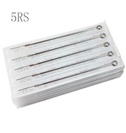 Box Of 50PCS 5RS Round Shader Premade Sterilized Disposable Tattoo Needles Supply 3052170