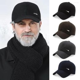 Ball Caps Big Head Baseball Cap Winter Breathable Warm Ear Protection Sports Hat Peaked Hip-hop Adult