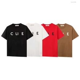 T-shirt Summer Shirts Luxury Brand Ce t Womens Short Hip Hop Streetwear Tops Shorts Casual Clothes C-2 Size Xs-xl