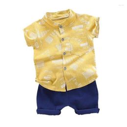 Clothing Sets Summer Baby Clothes Suit Children Boys Casual Shirt Shorts 2Pcs/Sets Infant Outfits Toddler Sports Costume Kids Tracksuits