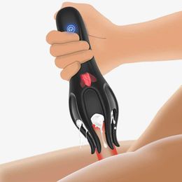 Other Health Beauty Items Glans vibrator male massager penis vibration delayed movement stimulator adult Q240430