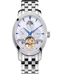 mens WATCHES MALE MANUAL MECHANICAL Stainless steel watches Skeleton luxury mechanical automatic watches water resistant clock7607463