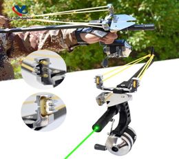 Fishing Straight Rod Slings Hunting High Power Precision Telescopic Laser Fish Reel Catapult Outdoor Entertainment Shooting1627867