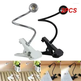 Table Lamps 2PCS USB Power LED Desk Lamp Flexible Study Reading Book Lights Eye With Clip For Home Bedroom Lighting
