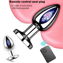 Other Health Beauty Items Home>Product Center>Wireless Remote Control Metal Anal Button>10 Mode Vibrator Q240430