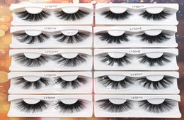 30mm 5D faux mink lashes with white tray soft strip eyelashes customized private label eyelash vendor7015876