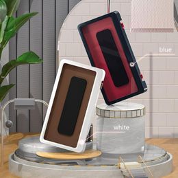 Storage Boxes Bins Bathroom Waterproof Phone Durable Case Generation Punch Wallmounted Touch Screen Mobile Holder2955677