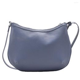 Shoulder Bags Simple Crossbody Bag Women Designer Small Fashion Ladies PU Leather Trending Blue Waterproof