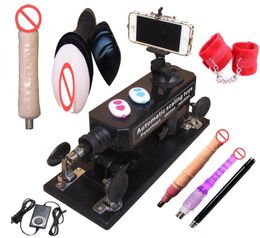 Luxury Automatic Sex Machine Gun Set Dildo Masturbator Cup for Men and Women Accessories Dildos1109774