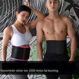 Men's Body Shapers Waist Trainer Shaper Tummy Slimming Sweat Girdle For Men Shapewear Reducing Belt Abdomen Flat Burn Fitness Gym Abs