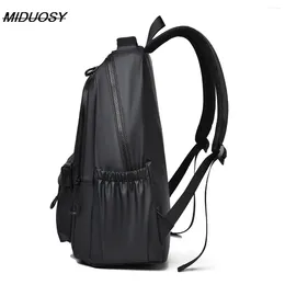 Waist Bags Simplicity 15.6-Inch Computer Backpack Splash Casual Men's Proof Large Capacity Student Can Be Drop