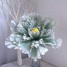 Decorative Flowers Multiple Sizes Wedding Flower Large Silk Artificial Peony Head Giant For Diy Background Wall Decoration