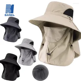 Bandanas Adjustable Outdoor Camping And Fishing Hat Sun Protection Breathable Foldable For Men Women Hiking Leisure Sunshade