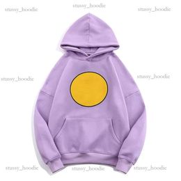 Winter Cotton Liner Smile Face Simple Drawdrew Hoodies Men Sweatshirts Causal Hot Plain High Draw Hoodie Quality Popular Soft Streetwear Young Man Boy 5942