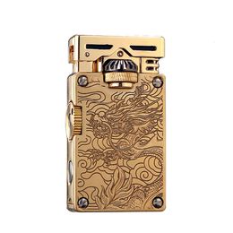 New Copper Kerosene Lighter Metal Open Flame High-End Lighter Metal Open Flame Lighter