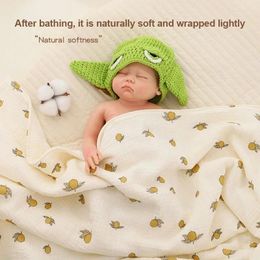 Blankets Baby Cotton Gauze Blanket Towel Nursing Cover Born Bath Skin Friendly Children's Bedding