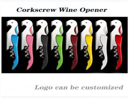 DHL Corkscrew Wine Opener Bottle Opener Stainless Steel Wine Corkscrew Beer Bottle Can Remover Cutter For Kitchen Tools Bar Access7024867