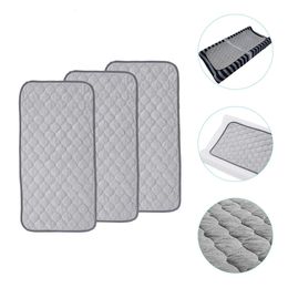 3Pcs Baby Bassinet Mattress Pad Bed Wetting Pad Baby Crib Waterproof Pad Mat 240419