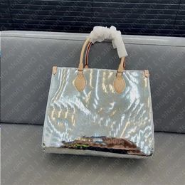 LOULS VUTT tote bag designer bag shopping Silver bag Embossed Letter Shoulder Bags Luxury Leather vintage Handbags Women Handbag Crossb Oppx