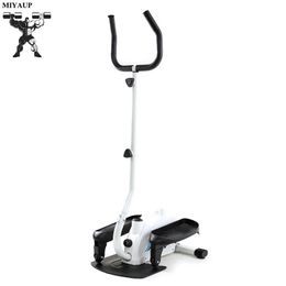 MIYAUP Handheld Elliptical Indoor Strolling Machine Foldable Household Mini Stepper 240416