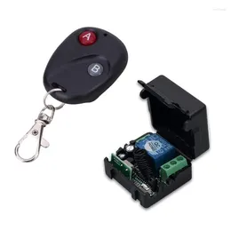 Remote Controlers 433Mhz RF Transmitter Wireless Control Switch DC 12V 10A Receiver Module Parts Component For Anti-Theft Alarm System