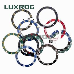 Watch Bands 38mm subceramic frame mens ring insertion for 40mm shell accessories with inner diameter of 30.5mm and outer replacing letter Q240430