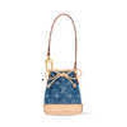 Kids Bags Luxury Brand Women's Bag Micro No Classic Mini Denim Canvas One Shoulder Portable Bucket Bag M01700