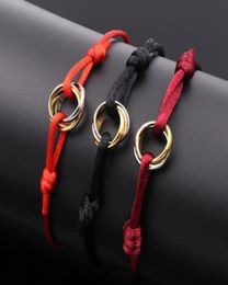 Women Lover Bangle Handmade Rope Chain Bracelet Stainless Steel Charm Hand Chains Wedding Jewellery Women039s Gift9308825