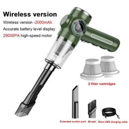 Vacuum Cleaners 29000PA cordless car vacuum cleaner portable handheld robot 2000 MAh model for automotive and household use Q240430