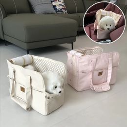 Portable Pet Cat ShoulderHandbag Pet Dog Bag Car Seat Nonslip Dog s SafePuppy Cat Pet Bed Chihuahua Pet Products 240423