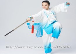 Chinese Tai chi clothes Kungfu uniform Taijiquan garment Qigong outfit embroidered kimono for women men girl boy children adults k2914765