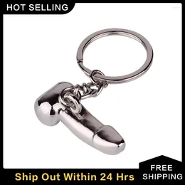 Keychains Interesting Creative Man Metal Car Keychain Ring Key Gift Preferred Ladies Female Women Fashion Jewellery