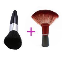 2pcs/set Neck Face Hair Brushes Salon Barber Lightweight Hair Cutting Cleaning Tools for Hair Styling Accessories Hairdresser