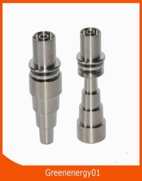 101418mm malefemale Infinity Domeless adjustable Grade 2 Titanium Domeless Nail for 16mm or 20mm Coil4769146