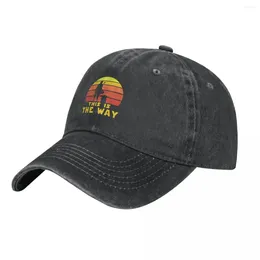 Ball Caps Mando Retro Vol.1 Cowboy Hat Funny Beach Outing For Men Women's