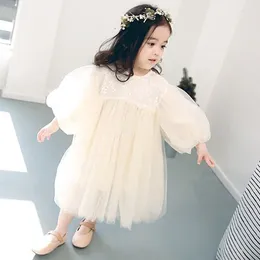 Girl Dresses 2024 Kids For Girls Spring Dress Child Baby Sweet Princess Designer Clothes 0-5Y