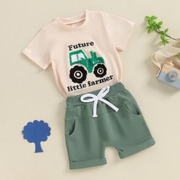 Clothing Sets Baby Boy Summer Clothes Short Sleeve T Shirt And Toddler Cute Set