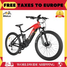 Accolmile Electric Mountain Bike Powerful eMTB 48V 250W 750W Bafang Mid Motor With Intube 13Ah 17.5Ah Battery Max Speed 60KM/H