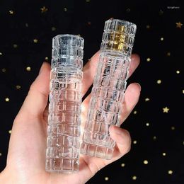 Storage Bottles 30ml Glass Thick Bottom Cylinder Spray Perfume Bottle Empty Cosmetic Container Travel Portable Atomizer