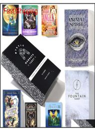 Creative Fate Mysterious English Tarot Board Game Set Oracle Game Card Family Holiday Party Children039S Educational Toys 68R7E9272830
