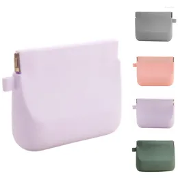 Storage Bags 1PC Silicone Bag Portable Makeup Brush Data Cable Headphone Suitable For Outdoor Travel