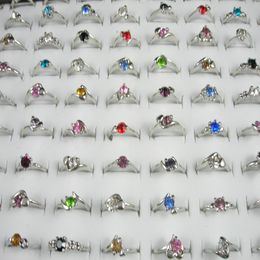 Fashion Mix Lots Classic Fashion Rhinestone Rings For Women and Girls Cheap Whole Jewellery 75pcsLot5930060