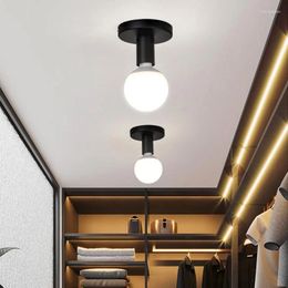 Ceiling Lights Light Retro Industrial Metal E27 Lamp For Living Room Balcony Study Dining Bedroom Aisle Home Decoration